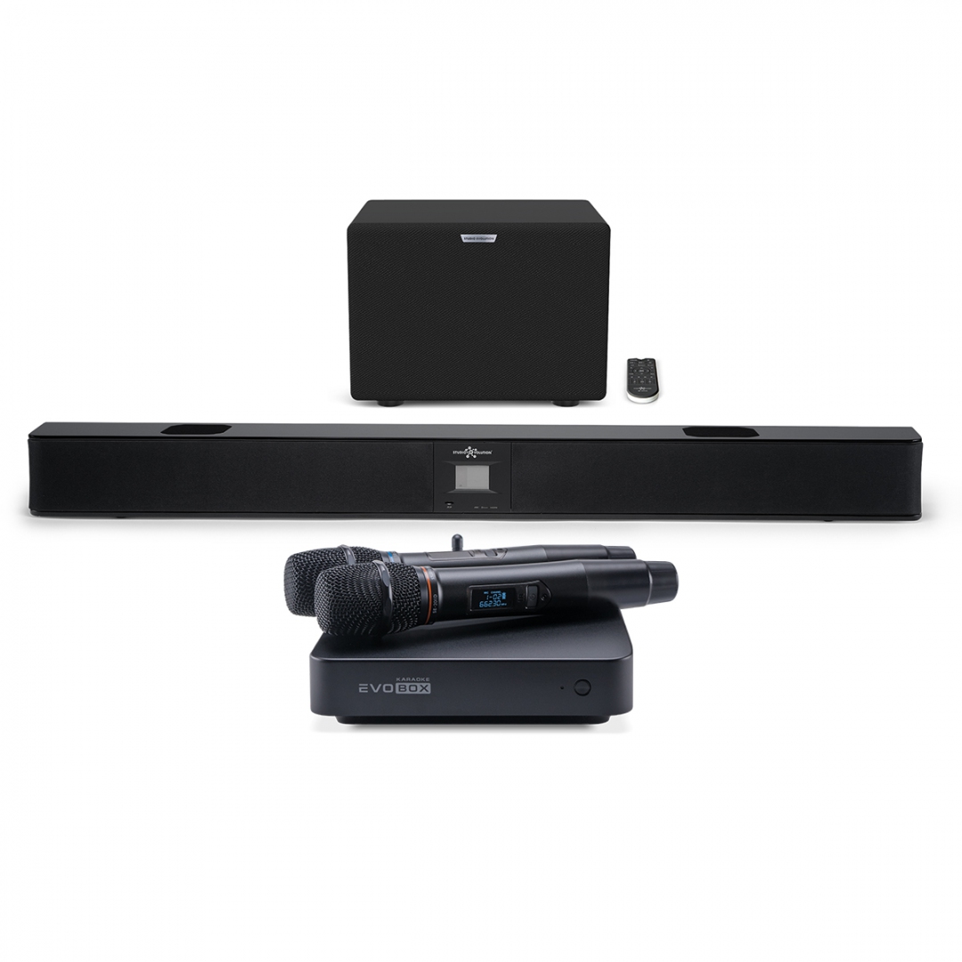 караоке-комплект EVOBOX Plus + EvoSound Bar (саундбар с караоке) в Вязьме