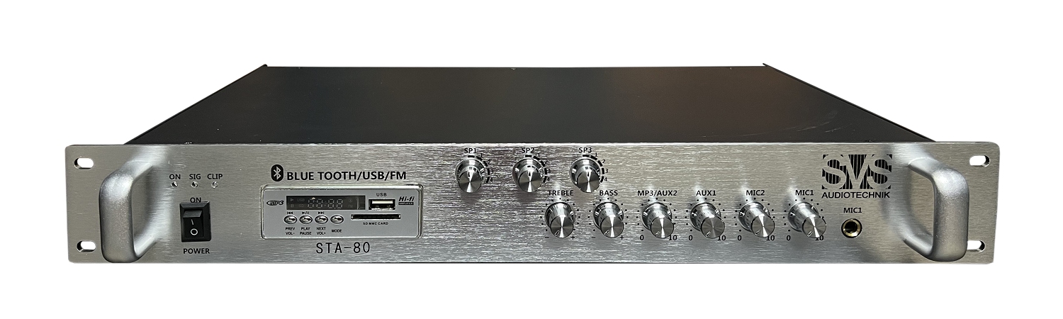 SVS Audiotechnik STA-80 Микшер-усилитель для систем Public Address в Вязьме