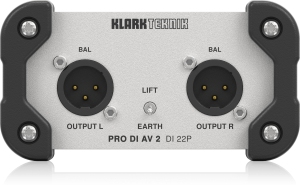 Klark Teknik DI 22P пассивный стерео директ-бокс в Вязьме