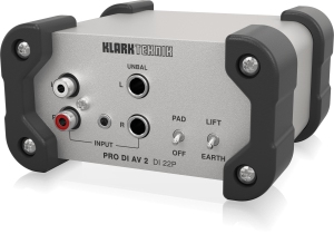 Klark Teknik DI 22P пассивный стерео директ-бокс в Вязьме