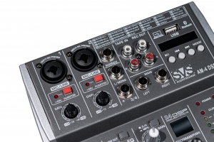 SVS Audiotechnik mixers AM-4 DSP Аналоговый микшерный пульт, 4-канала в Вязьме